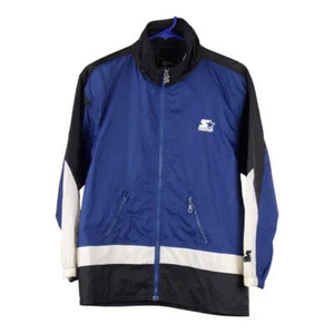 Age 10-12 Starter Jacket - Medium Navy Polyester - Picture 1 of 8
