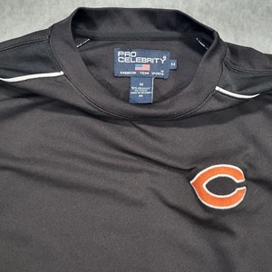 Chicago Bears Pro Celebrity American Team Sports Mens Medium Black Shirt - Picture 1 of 8