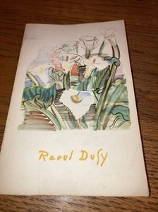 Bibliotheque Aldine Des Arts Roger-Marx French Art Paperback Raoul Dufy 1952 - Picture 1 of 3