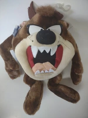 Peluche vintage Applause TASMANIAN DEVIL 1994 peluche Looney Tunes NUEVO Foto 1 de 4