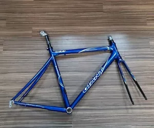 Giant OCR 3 Compact Road Aluminum Road Bike Carbon Fork Frameset Medium Blue - Picture 1 of 24
