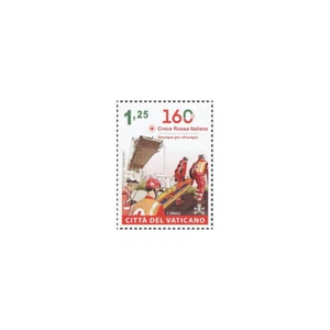 FR7183 - 2024 VATICANO CRUZ ROJA ITALIANA Hoja Emisión Conjunta - Imagen 1 de 1