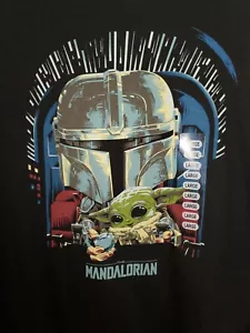 The Mandalorian baby Yoda Grogu The Child Funko Pop T-Shirt L Gamestop Exclusive - Picture 1 of 6