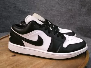 Nike Air Jordan 1 Low Panda Black White Shoes Women's Size 12 US DC0774-101 - Picture 1 of 13