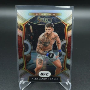 2021 PANINI UFC SELECT ALEKSANDAR RAKIC SILVER PRIZM CONCOURSE CARD #6 NM - Picture 1 of 2