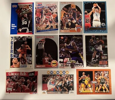100+ tarjetas de baloncesto de la NBA HOF (MJ, Magic, Kobe, Shaq, Bird y más)🔥¡Casi como nuevas! Foto 1 de 4