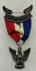 Eagle Scout Medal 1955 - 1969 Robbins ROB4 w/Etched Name 1964 Sterling [EG234] - Picture 1 of 7