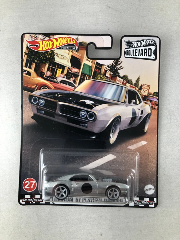 Boulevard Custom ’67 Pontiac Firebird Silver #27 - Image 1 of 1