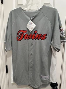 MLB Minnesota Twins Joe Mauer Majestic Batting Practice Jersey - Large - Picture 1 of 8