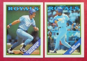1988 Topps Kansas City Royals Team Set with Traded (34 Cards) - Picture 1 of 1