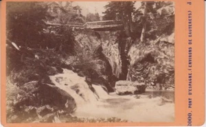 Photo CDV 19e Pont d'Espagne (Environs de Cauterets) - PYRÉNÉES. - Picture 1 of 1