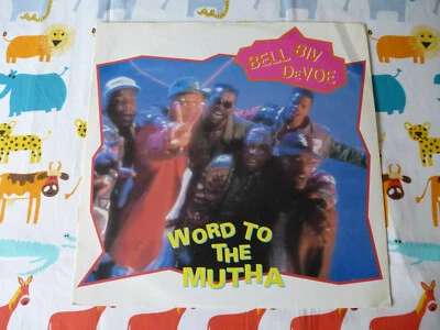 BELL BIV DEVOE WORD TO THE MUTHA ORIGINAL 1991 MCA 3 TRACK 12" VINYL SINGLE - Image 1 of 4
