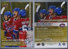 2022-23 Upper Deck Game Dated Moments Gold /100 Juraj Slafkovsky #5 Rookie RC