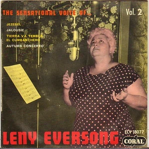 LENY EVERSONG "JEZEBEL" 50'S EP CORAL 18077 - Imagen 1 de 2