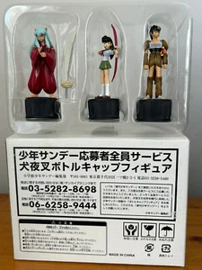 Inuyasha Bottle Cap Inuyasha Kagome Koga Figures Shonen Sunday Rumiko Takahashi - Picture 1 of 16