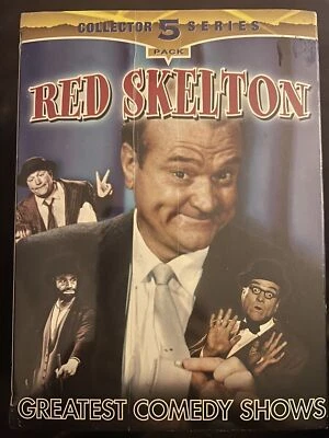 RED SKELTON 5-VHS Sealed COLLECTOR'S SET "GREATEST COMEDY SHOWS" Vincent Price - Image 1 of 4