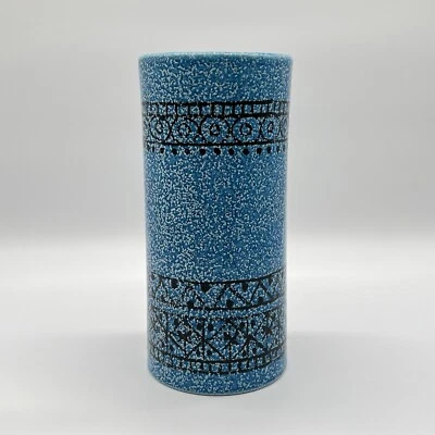 Keramik Vase Bitossi Italy Vintage 60er 70er Mid Century Keramikvase signiert - Bild 1 von 4