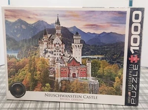 1000 piezas Rompecabezas Eurográficos CASTILLO NEUSCHWANSTEIN Baviera Alemania NUEVO - Imagen 1 de 2