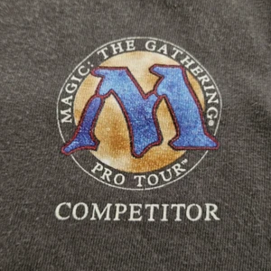 Camiseta De Colección Magic The Gathering Años 90 1er Competidor Pro Tour 1996 NY L Rara - Imagen 1 de 7