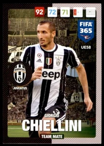 Panini FIFA 365 Adrenalyn XL 2017 - Giorgio Chiellini Juventus No. UE58 - Picture 1 of 2