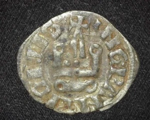 EPIRUS 1294-1307 DENIER TOURNOIS PHILIP of TARANTO CRUSADER STATES VERY FINE~K4 - Picture 1 of 2
