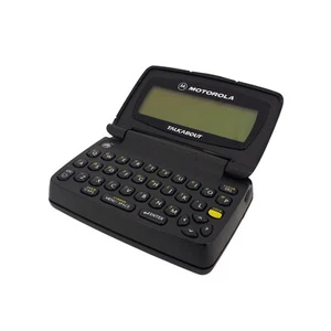 VINTAGE A06PKB5806AA MOTOROLA TALKABOUT 2WAY TEXT PAGER E5997 - Zdjęcie 1 z 8