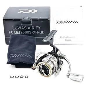 Daiwa 21 LUVIAS AIRITY FC LT2500S-XH-QD Spinning Reel big game w/box pouch Used - Picture 1 of 7