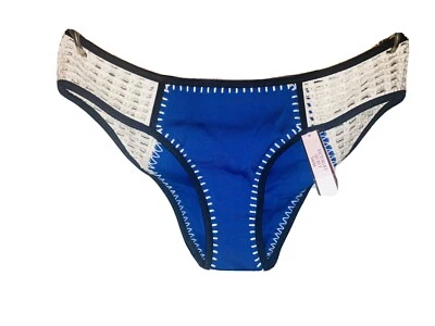 Victoria Secret Natación Mediana Hipster Bikini Parte Inferior Surf Crochet Natación Descarada M 8BN Foto 1 de 4