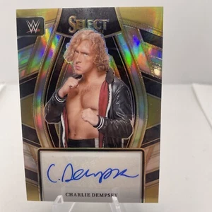 2024 Select WWE Charlie Dempsey SL-CDP NXT Signature Selection Silver Prizm Auto - Picture 1 of 1