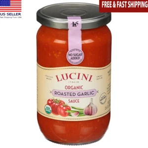 Organic Roasted Garlic Marinara Sauce Pasta Cooking Sauce 24oz Gluten Free New - Picture 1 of 7