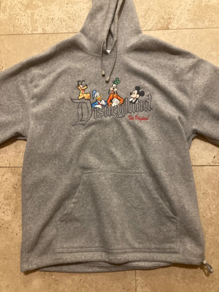 Autêntico suéter com capuz resort Disney grande vintage  - Imagem 1 de 1