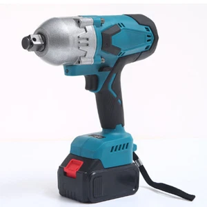 Cordless Electric Impact Wrench Drill Gun Ratchet Driver with Battery & Charger - Picture 1 of 7