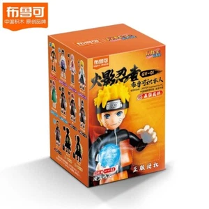 NARUTO Anime Sasuke Stars Building Blocks Blind Box Action Figures Toys Gift NEW - Picture 1 of 11