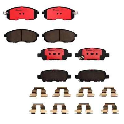 Front and Rear Brembo Premium Ceramic Brake Pads Set Kit For Nissan Altima Juke - Image 1 of 4