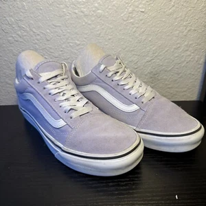 Vans Old School Lavender Skate Shoes Unisex Women’s Size 8 Men’s Size 6.5 Purple - Picture 1 of 11
