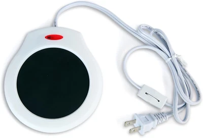 Calentador de taza eléctrico de escritorio para el hogar y la oficina-café/té/cacao/velas perfumadas para sopa Gi Foto 1 de 4