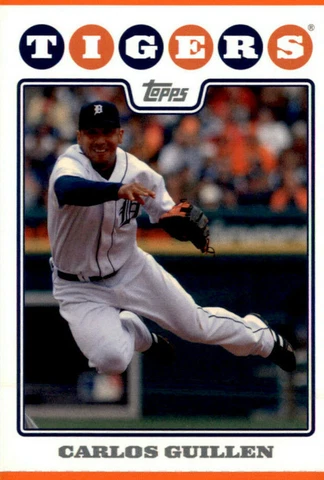 Carlos Guillen 2008 Detroit Tigers Ticket Stub April 4 - Sec123 R26 S1 Cover