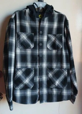 Body Glove Chaqueta Hombre Talla Mediana Blanco y Negro NUEVO Foto 1 de 4