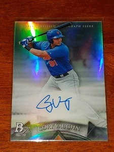 Cory Vaughn 2014 Bowman Platinum Prospect Autographs #AP-CV - Picture 1 of 1