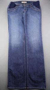 Women's J Brand Mama J Maternity Jeans Straight Leg Low Rise Size 30 (Msr 33x34) - Picture 1 of 8