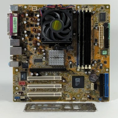 ASUS A8AE-LE Amberine ATI Xpress 200 Sockel 939 Mainboard Athlon 64 3800+ 2GB - Bild 1 von 4