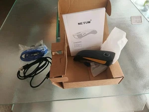 NETUM C750 Mini Kabelloser Barcode-Scanner,Bluetooth-kompatibel QR-Code-Scanner - Bild 1 von 7
