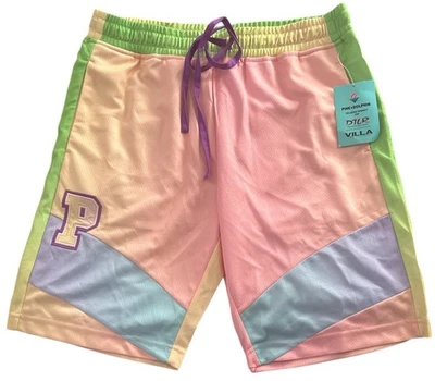 Розовый дельфин эксклюзивный розовый графический мужской взрослых логотип повседневный пот шорты размер M - Изображение 1 из 4