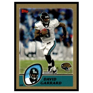 David Garrard /499 #217 2003 Topps Gold Jacksonville Jaguars Football Karte NFL - Bild 1 von 3