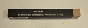 MAC Eye Brows Styler Eyebrow Crayon Pencil - OMEGA - Full Size New In Box - Picture 1 of 4