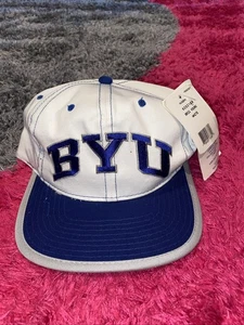 De colección Byu Cougars Años 90 Starter SnapBack Nuevo con Etiquetas Sombrero Arco Logo NCAA Brigham Young - Imagen 1 de 12
