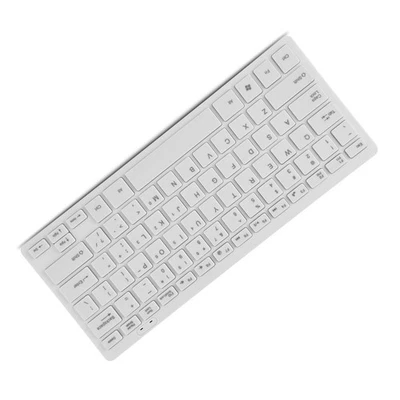Ultra Thin Mini USB Wired Compact Keyboard For Desktop Computer Laptop PC 78 BEA - Image 1 of 4