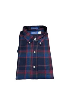 Sir Pendleton plaid button-down shirt blue red green XL multicolor without tags - Picture 1 of 3