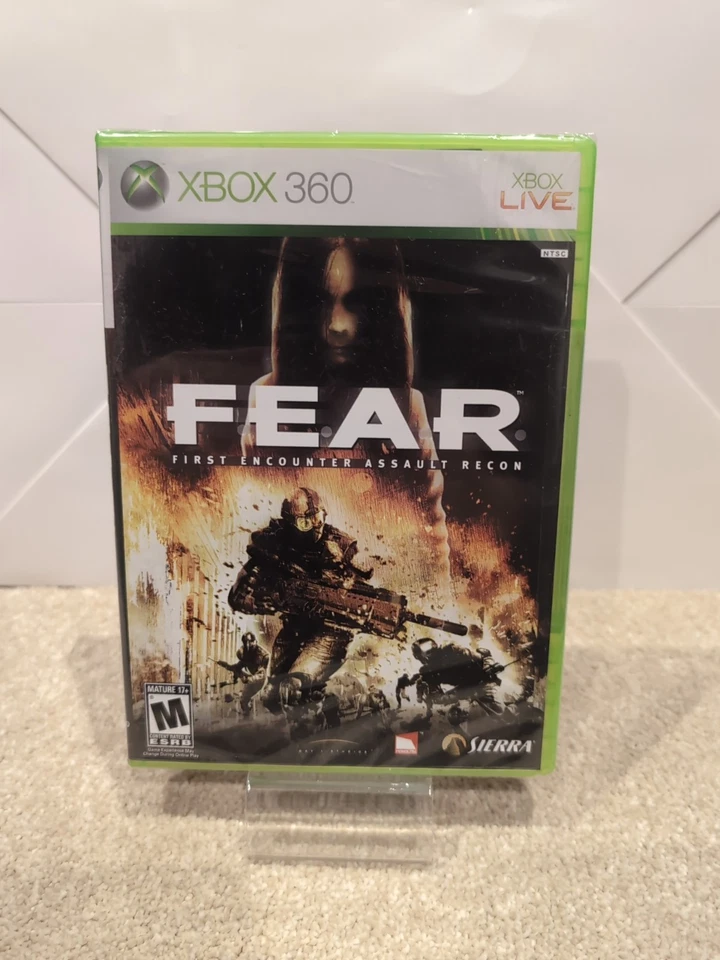 F.E.A.R. First Encounter Assault Recon Xbox 360 NEW SEALED PRISTINE NTSC US FEAR - Image 1 of 4