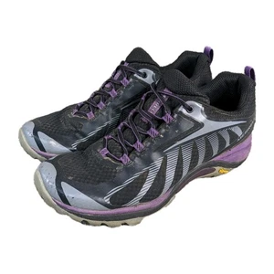 Scarpe da trekking Merrell Siren Edge 3 da donna taglia US 10,5 nere viola sneakers - Foto 1 di 9